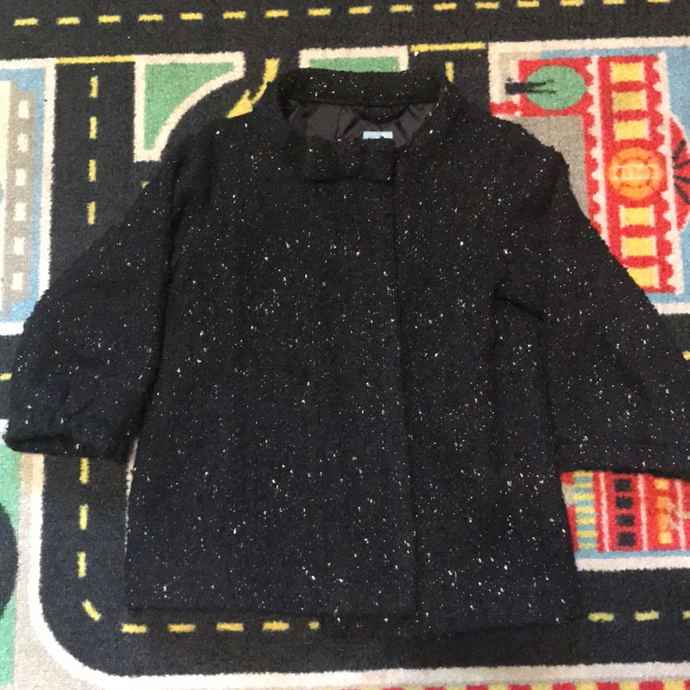 Gap black and splattered gold jacket